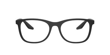 Das Bild zeigt die Prada Linea Rossa Fassung PS05PV DG01O1 von vorne.